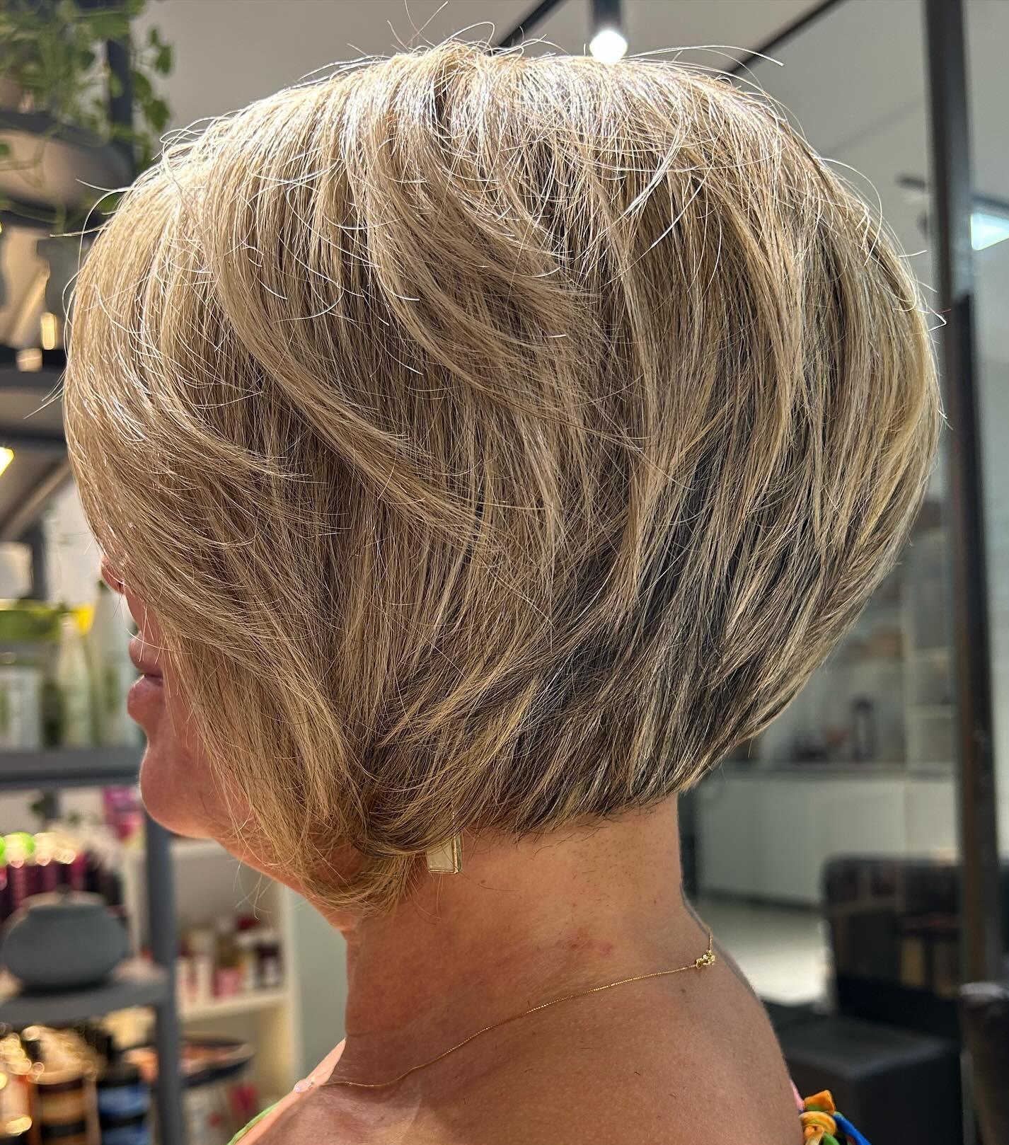 Textured Feathered Pixie Over 50